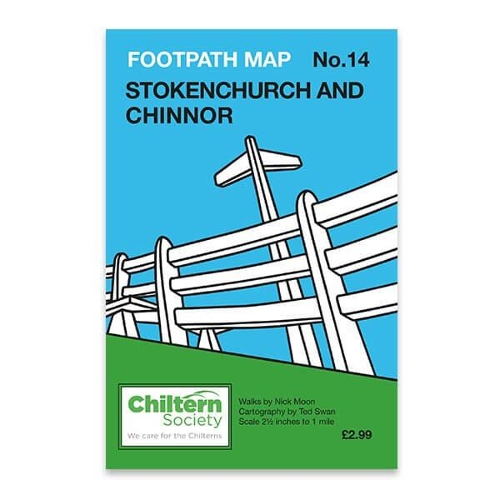 Паперова книга «Footpath Map No. 14 Stokenchurch and Chinnor: Sixth Edition - In Colour», автор Нік Мун - фото №1