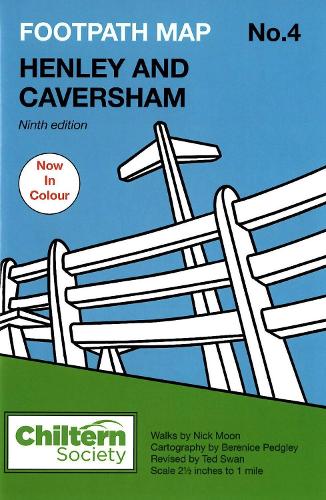 Бумажная книга «Footpath Map No. 4 Henley and Caversham: Ninth Edition - In Colour», автор Ник Мун - фото №1