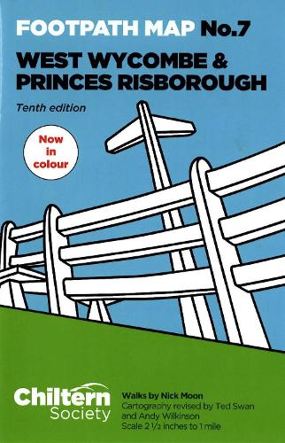 Бумажная книга «Chiltern Society Footpath Map No. 7 - West Wycombe & Princes Risborough: Tenth Edition», автор Ник Мун - фото №1