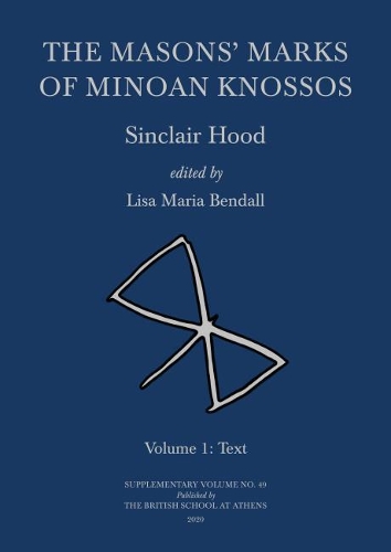 Паперова книга «The Masons' Marks of Minoan Knossos», автор Сінклер Гуд - фото №1
