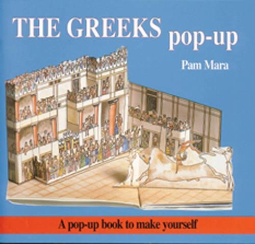 Бумажная книга «The Greeks Pop-up: Pop-up Book to Make Yourself», автор Пэм Мара - фото №1