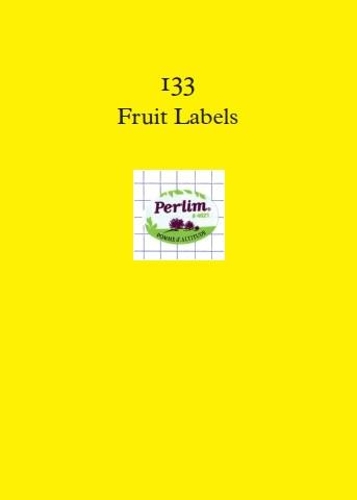 Бумажная книга «Erica Van Horn: 133 Fruit Labels», автор Эрика Ван Хорн - фото №1