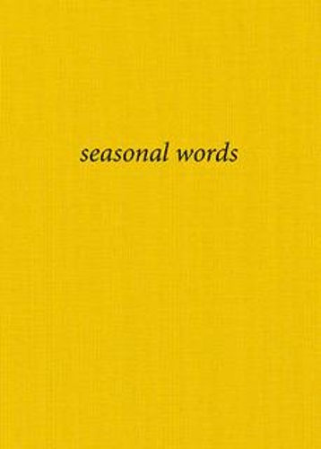 Паперова книга «seasonal words», автор Гаррі Гілоніс - фото №1
