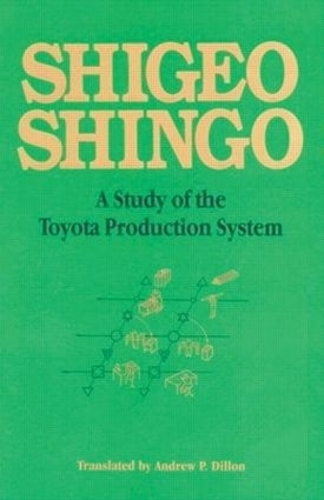 Паперова книга «A Study of the Toyota Production System: From an Industrial Engineering Viewpoint», авторів Ендрю П. Діллон, Шіґео Шінґо - фото №1