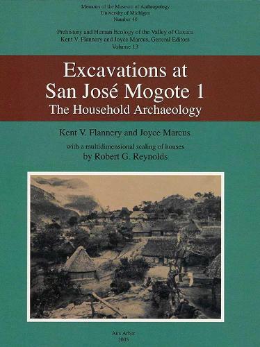Бумажная книга «Excavation at San José Mogote 1: The Household Archaeology», авторов Джойс Маркус, Кент В. Флэннери - фото №1