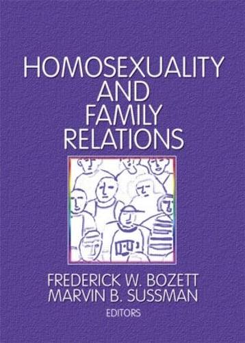 Бумажная книга «Homosexuality and Family Relations», автор Марвин Б. Сассман - фото №1
