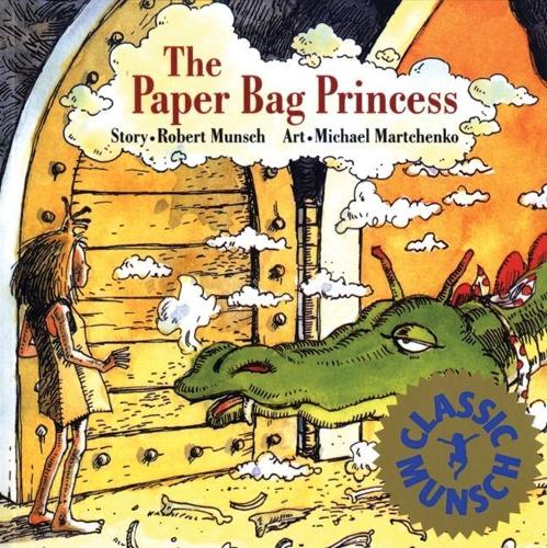 Бумажная книга «The Paper Bag Princess», автор Роберт Манч - фото №1