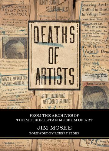 Паперова книга «Deaths of Artists», автор Джим Моске - фото №1