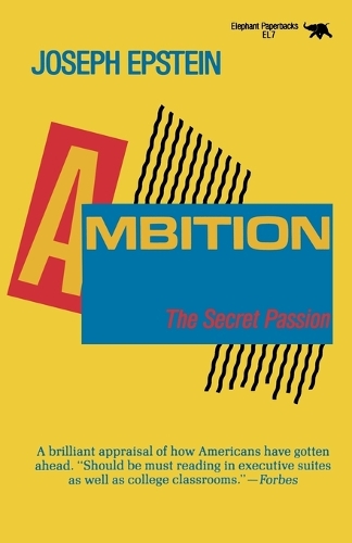 Бумажная книга «Ambition: The Secret Passion», автор Джозеф Эпштейн - фото №1