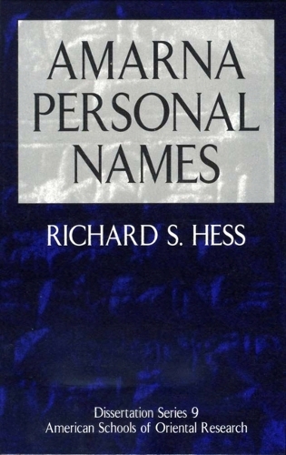 Бумажная книга «Amarna Personal Names», автор Ричард С. Хесс - фото №1