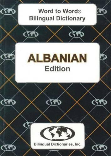 Паперова книга «English-Albanian & Albanian-English Word-to-Word Dictionary», авторів К. Сесма, С. Лімані - фото №1