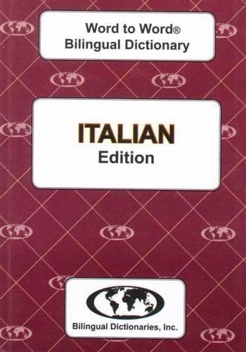 Паперова книга «English-Italian & Italian-English Word-to-Word Dictionary», автор К. Сесма - фото №1
