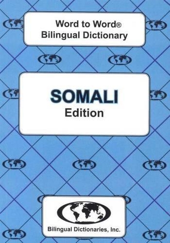 Паперова книга «English-Somali & Somali-English Word-to-Word Dictionary», автор К. Сесма - фото №1