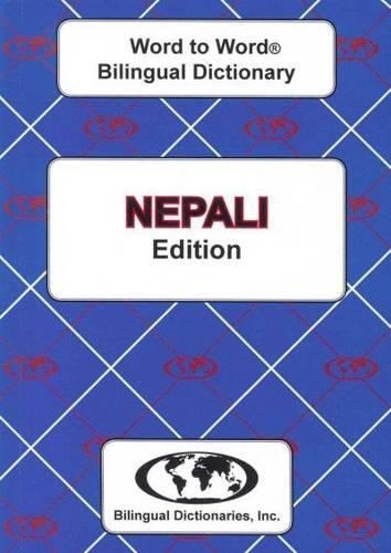 Паперова книга «English-Nepali & Nepali-English Word-to-Word Dictionary», автор К. Сесма - фото №1