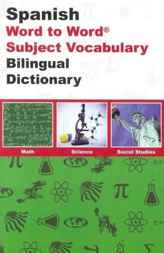Паперова книга «English-Spanish & Spanish-English Word-to-Word Dictionary: Maths, Science & Social Studies - Suitable for Exams», автор К. Сесма - фото №1