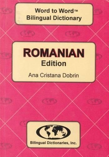 Паперова книга «English-Romanian & Romanian-English Word-to-Word Dictionary», автор К. Сесма - фото №1