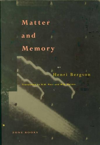 Бумажная книга «Matter and Memory», автор Анри Бергсон - фото №1