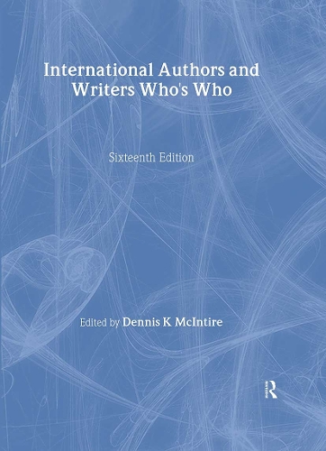 Паперова книга «International Authors and Writers Who's Who» - фото №1