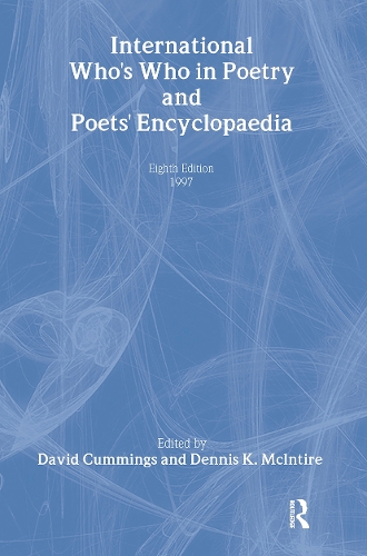 Бумажная книга «International Who's Who Poetry8ed 96-97» - фото №1