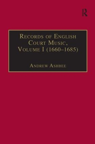 Паперова книга «Records of English Court Music: Volume I (1660-1685)» - фото №1