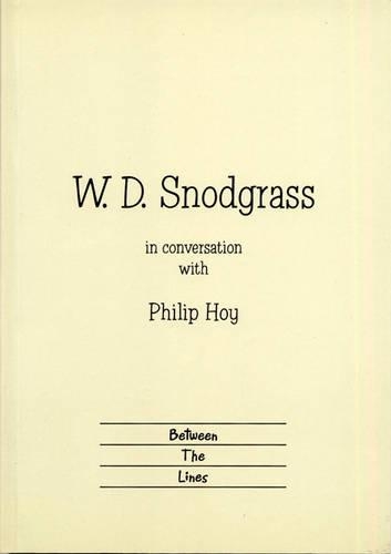 Бумажная книга «W.D. Snodgrass in Conversation with Philip Hoy», автор Филип Хой - фото №1