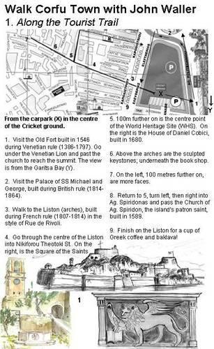 Paper book «Corfu Town Walks: With John Waller», author Джон Уоллер / Джон Уоллер /  - фото №1