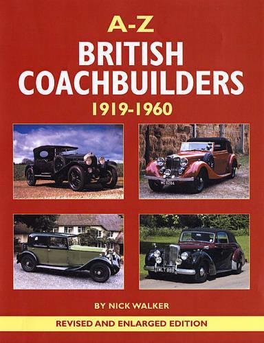 Паперова книга «A-Z of British Coachbuilders 1919-1960», автор Нік Вокер - фото №1