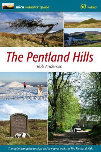 Паперова книга «The Pentland Hills: The Definitive Guide to High and Low Level Walks in the Pentland Hills», автор Раб Андерсон - фото №1