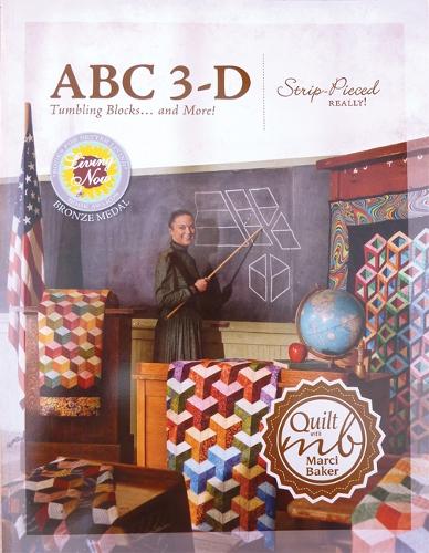 Бумажная книга «ABC 3-D Tumbling Blocks... and More!», автор Марси Бейкер - фото №1