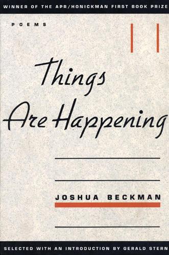 Бумажная книга «Things are Happening», автор Джошуа Бекман - фото №1