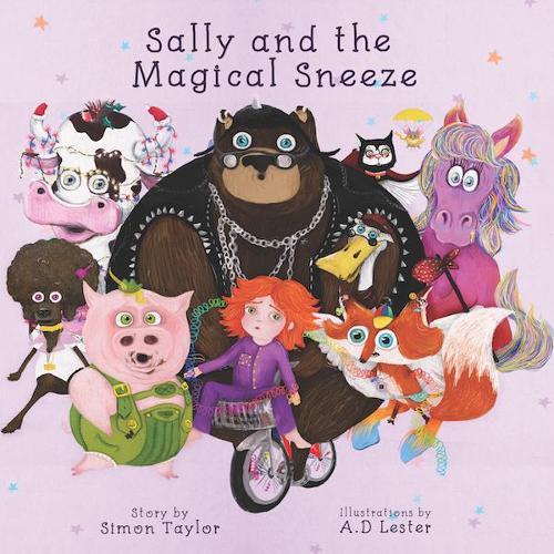 Паперова книга «Sally & the Magical Sneeze», автор Саймон Тейлор - фото №1