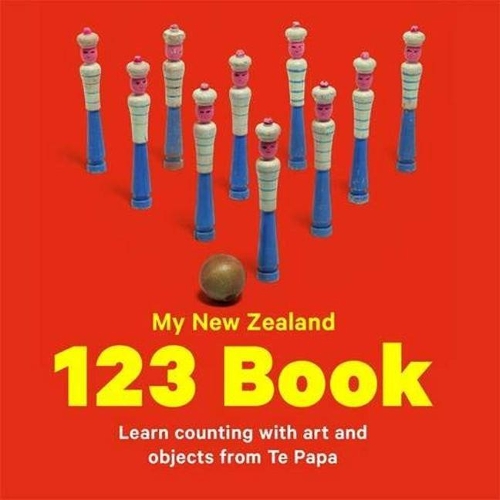 Паперова книга «My New Zealand 123 Book: Learn counting with art and objects from Te Papa», автор Джеймс Браун - фото №1