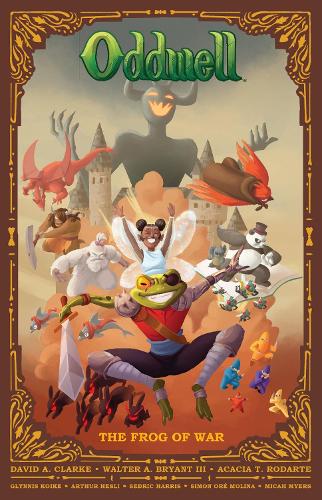 Бумажная книга «Oddwell Vol 1: The Frog of War», автор Дэвид А. Кларк - фото №1