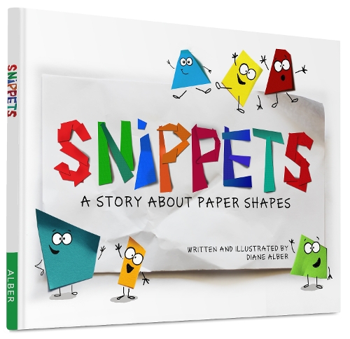 Паперова книга «Snippets: A Story About Paper Shapes», автор Діана Альбер - фото №1