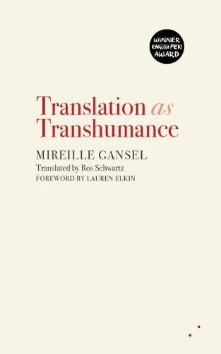 Бумажная книга «Translation as Transhumance», автор Мирей Гансель - фото №1