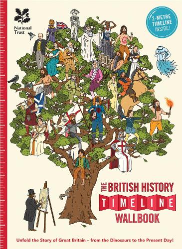 Бумажная книга «The British History Timeline Wallbook», автор Кристофер Ллойд - фото №1