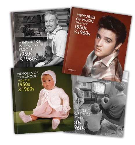 Бумажная книга «Set of books Memories of the 1950s and 1960s» - фото №1