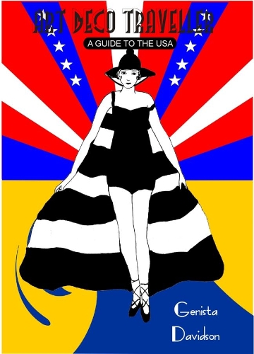 Бумажная книга «Art Deco Traveller: A Guide to the USA», автор Гениста Дэвидсон - фото №1