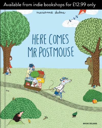 Паперова книга «Here Comes Mr Postmouse», автор Маріанна Дюбюк - фото №1