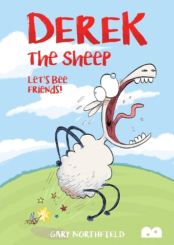 Бумажная книга «Derek The Sheep: Let's Bee Friends», автор Гэри Нортфилд - фото №1