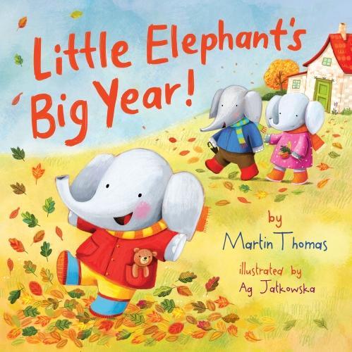 Паперова книга «Little Elephant's Big Year», автор Мартін Томас - фото №1