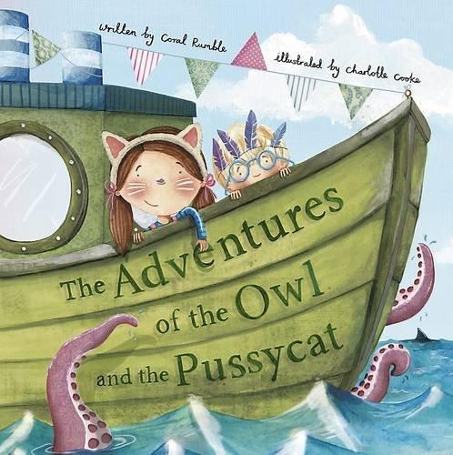 Бумажная книга «The Adventures of the Owl and the Pussy Cat», автор Корал Рамбл - фото №1