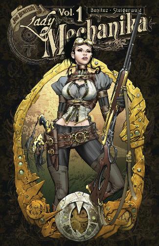 Бумажная книга «Lady Mechanika Oversized HC Vol 1: Mystery of the Mechanical Corpse», автор Джо Бенитес - фото №1
