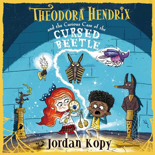 Аудиокнига «Theodora Hendrix and the Curious Case of the Cursed Beetle», автор Джордан Копи - фото №1