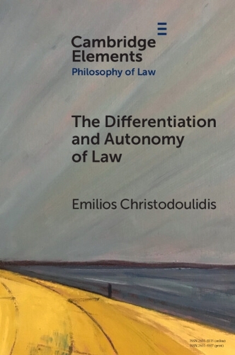 Бумажная книга «The Differentiation and Autonomy of Law», автор Эмилиос Христодулидис - фото №1