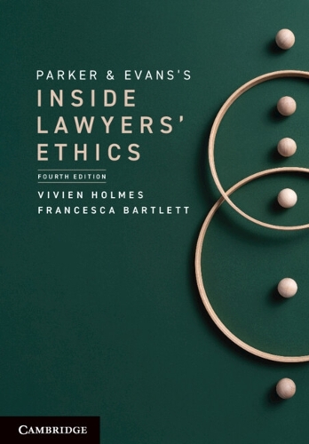 Паперова книга «Parker and Evans's Inside Lawyers' Ethics», автор Франческа Бартлетт - фото №1