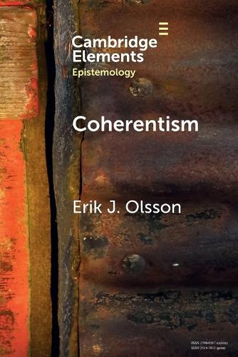 Бумажная книга «Coherentism», автор Эрик Дж. Олссон - фото №1