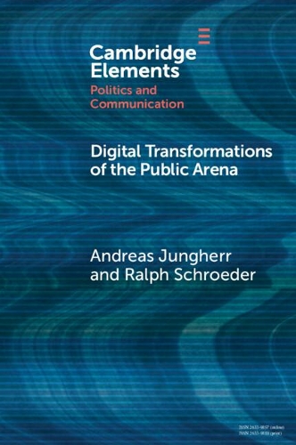 Бумажная книга «Digital Transformations of the Public Arena», авторов Андреас Янг Лорд, Ральф Шредер - фото №1