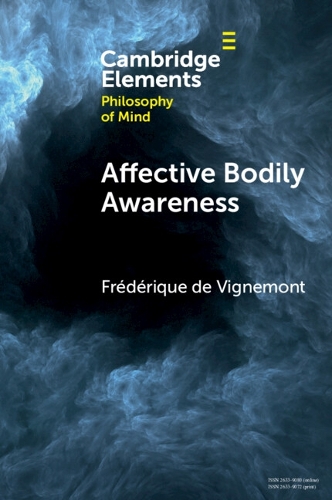 Бумажная книга «Affective Bodily Awareness», автор Фредерик де Виньемонт - фото №1