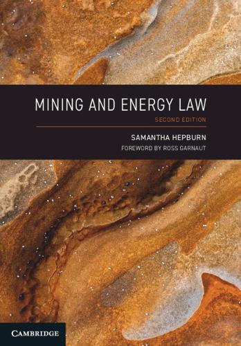 Бумажная книга «Mining and Energy Law», автор Саманта Хепберн - фото №1